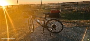 Augusta KS Trek Bike Adventure at Sunset - A Long Day's Journey to Eldorado Lake