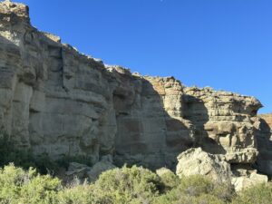 Cliff Face in Jordan Valley OR