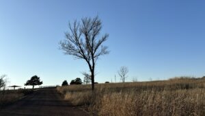 Fall River KS Scenic Walkabout Roads And Lake And Scenery 45