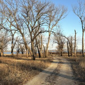 Fall River KS Scenic Walkabout Roads And Lake And Scenery 48