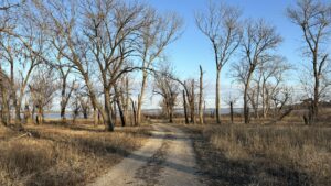 Fall River KS Scenic Walkabout Roads And Lake And Scenery 49